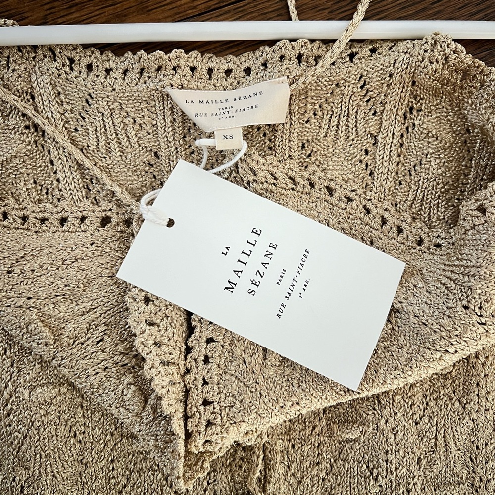 Sezane knitted tank